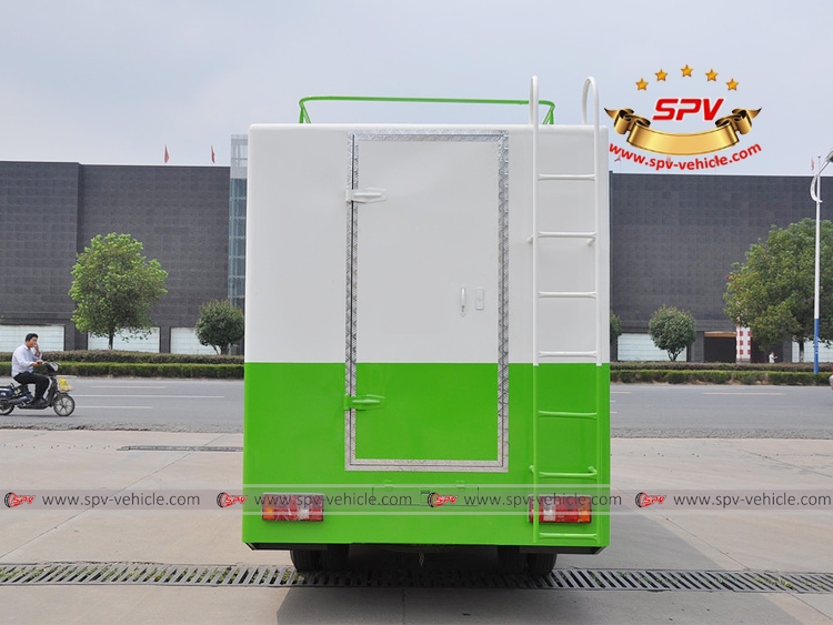 Mobile Catering Truck Jinbei - Green - B